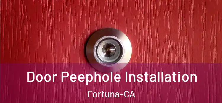  Door Peephole Installation Fortuna-CA